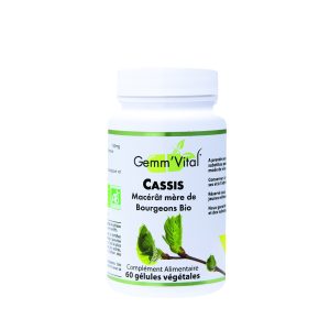 Bourgeons de Cassis – 60 gélules végétales