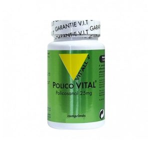 Polico Vital 25 mg Extrait de Policosanol – 60 gélules végétales