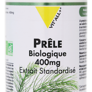 Prele Bio 400 mg  EXTRAIT STANDARDISÉ – 60 Gélules végétales