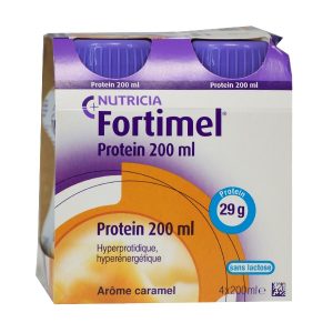 Nutricia fortimel protein arôme caramel 4 x 200ml